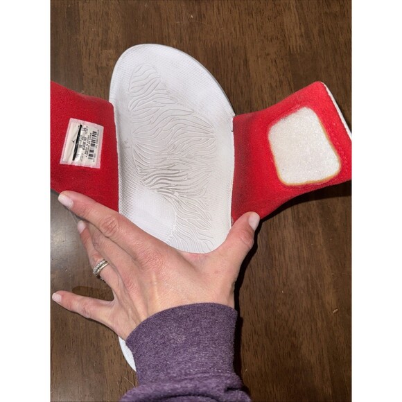 Nike Air Jordan Hydro Slide Sandals White Red Adjustable Comfort Slides Men 11 main image 11